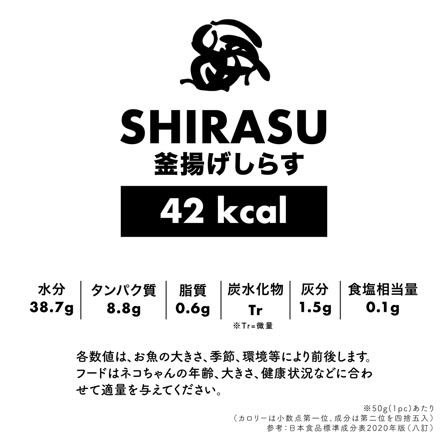 湘南釜揚げしらす|カルシウム & ビタミンB12